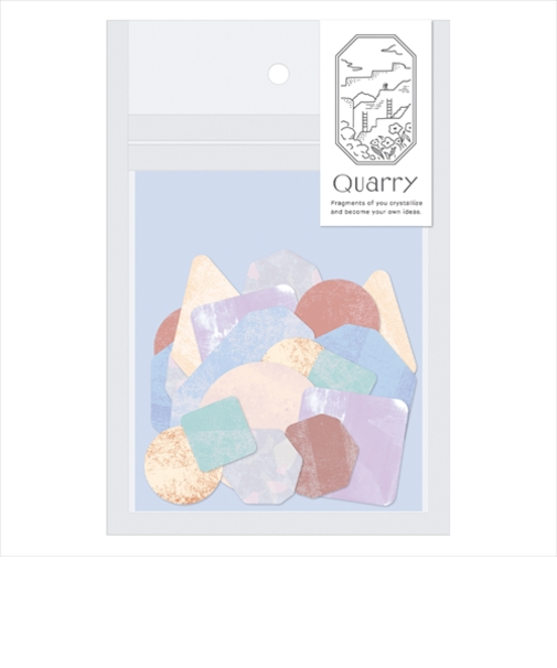 クオリー（Quarry）　　ストーンシール　ブルーミックス