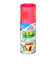 アサヒペン 蛍光塗料スプレー 100ml ピンク