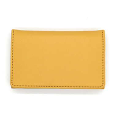 ラダイト（Luddite）　名刺入れ　Superior　Standard　マスタード　LDKS－BC－13