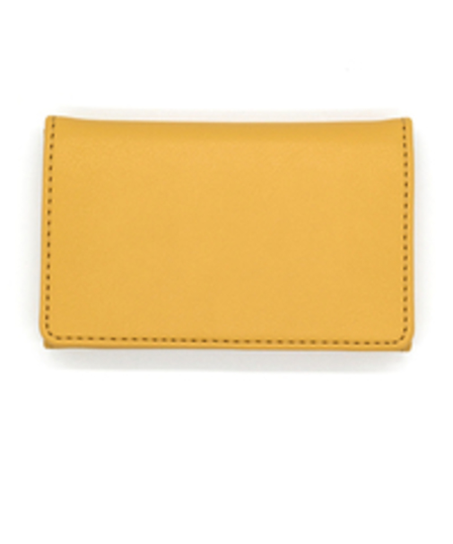 ラダイト（Luddite）　名刺入れ　Superior　Standard　マスタード　LDKS－BC－13