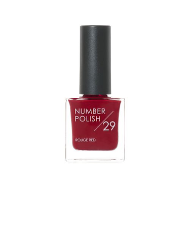 ナンバーポリッシュ（NUMBER　POLISH）　29　ROUGE　RED　8mL