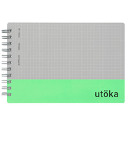 マルマン（maruman）　ウトカ　ノート　ポケットサイズ　N461－33　ライトグリーン