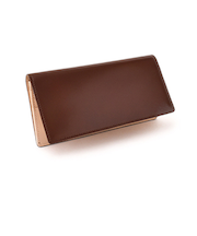 【お買い得】　アルプスコードバン×ハンズ　日本製　束入れ　75705　チョコ