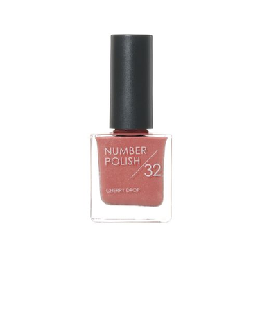 ナンバーポリッシュ（NUMBER　POLISH）　32　CHERRY　DROP　8mL