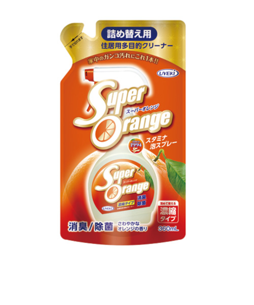 UYEKI　スーパーオレンジ消臭除菌（N）　詰替　360mL