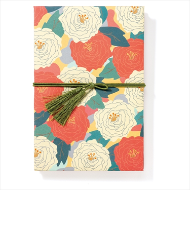 いろは出版　ランパー（LAMPER）御朱印帳　ボタン（BOTAN）