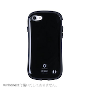 【iPhoneSE（第3世代／第2世代）／8／7】　ハミィ（Hamee）　iFace　First　Class　Standardケース　ブラック