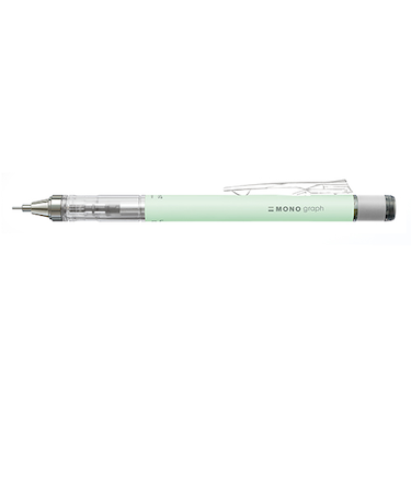 トンボ鉛筆（Tombow）　シャープペンシル　モノグラフ　パステルカラー　0.3mm　DPA－137C　ミントグリーン