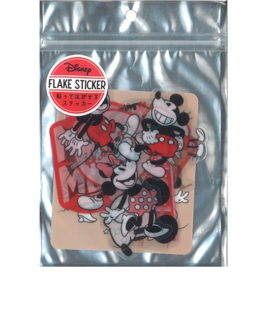 S＆Cコーポレーション　ビッグフレークステッカー　ミッキー