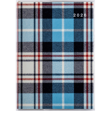 【2026年1月始まり】　高橋書店　メルクレール2　A6　マンスリーブロック　402　チェック　日曜始まり