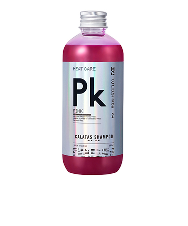 カラタス（CALATAS）　ヒートケアシャンプー　ピンク　2.5　250mL