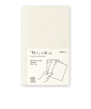 ミドリ（MIDORI）　MDノート　ライト　新書　無罫　3冊組A　15300006