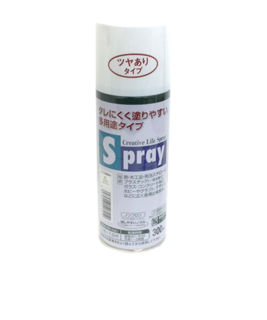 アクリルスプレー　白　300mL