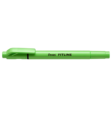 ぺんてる（Pentel）　フィットライン　SLW11－K　ライトグリーン