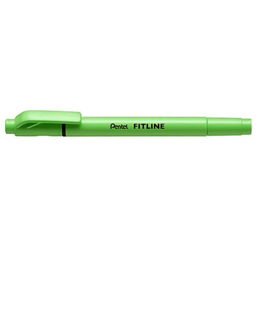 ぺんてる（Pentel）　フィットライン　SLW11－K　ライトグリーン
