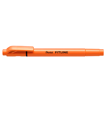 ぺんてる（Pentel）　フィットライン　SLW11－F　オレンジ