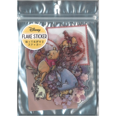 S＆Cコーポレーション　ビッグフレークステッカー　プー