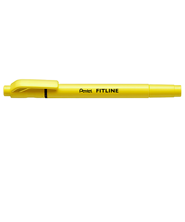 ぺんてる（Pentel）　フィットライン　SLW11－G　イエロー