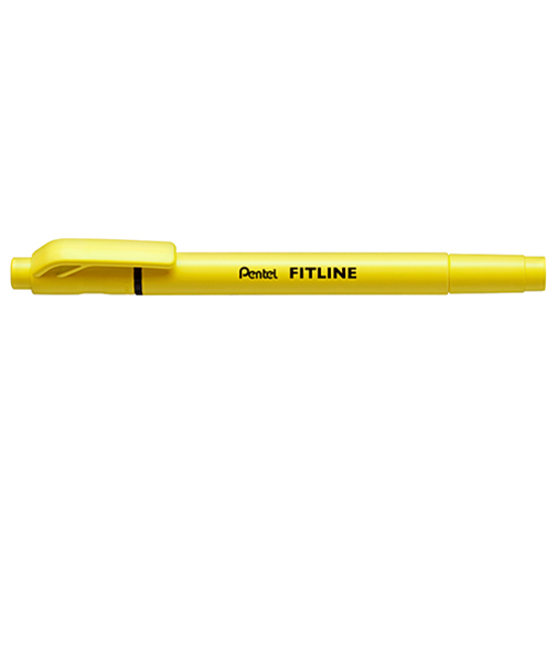 ぺんてる（Pentel）　フィットライン　SLW11－G　イエロー