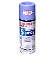 アサヒペン　スプレー　300ml　ツヤあり　ラベンダー