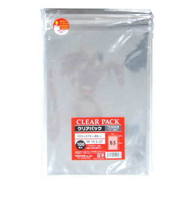 クリアパック　フタ付き　TP19.5－27　195×270＋フタ40mm