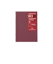 トラベラーズカンパニー　トラベラーズノート　パスポートサイズ　リフィル　無罫　MD　14370006