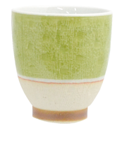 四季彩　湯呑　鶯（うぐいす）