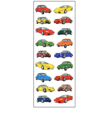 オクヤマ　ラメ入りシール　CR254　カー