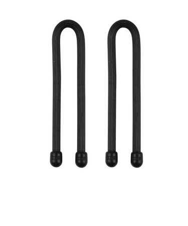 ナイトアイズ（NITE　IZE）　ギアータイ　オリジナル　6インチ　ブラック　2本入