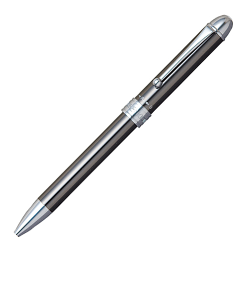 プラチナ万年筆（PLATINUM）　ダブル3アクション　MWB－1000C＃98　ガンメタル