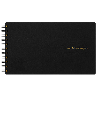 マルマン（maruman）　ニーモシネ（Mnemosyne）　5mm方眼罫ノート　長型　N186　ブラック