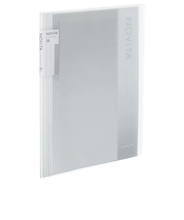 コクヨ（KOKUYO）　クリヤーブック　ノビータ　固定式　A5　20枚　ラ－NV22T　透明