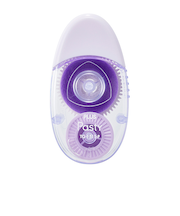 プラス（PLUS）　パスティ（Pasty）　テープのり　使い切りタイプ　TG-1511-P　54-455　パープル