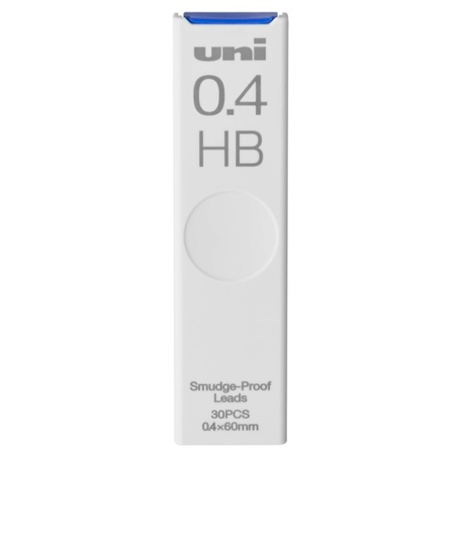 三菱鉛筆　ユニ　シャープ替芯　0.4mm　HB　ULS0430HB