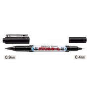 三菱鉛筆　パワフルネームツイン　PNA－155T　黒