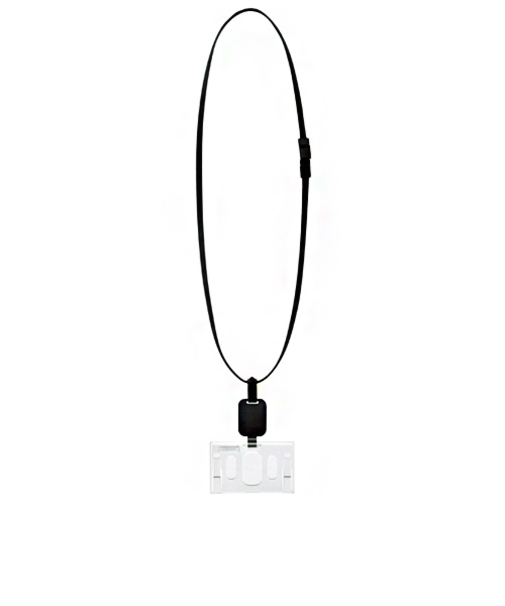 コクヨ（KOKUYO）　名札セット　リール式　ハードケース　IDカード　黒　ナフ－R280D