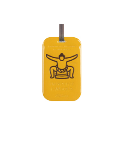 アリフデザイン（ALIFE　DESIGN）　ラゲージタグ　TOKYO　イエロー