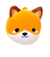 リラクシーズ（Relaxeazzz）　アイマスク付きピロー　キツネ