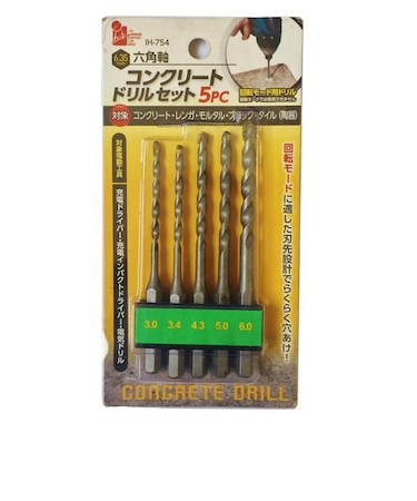 iHelp　六角軸_コンクリートドリル　IH－754
