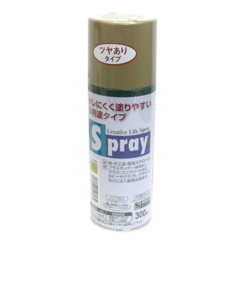 アクリルスプレー　ゴールド　300mL