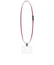 コクヨ(KOKUYO) 名札セット ソフト 名刺 ナフ-S180NR 赤