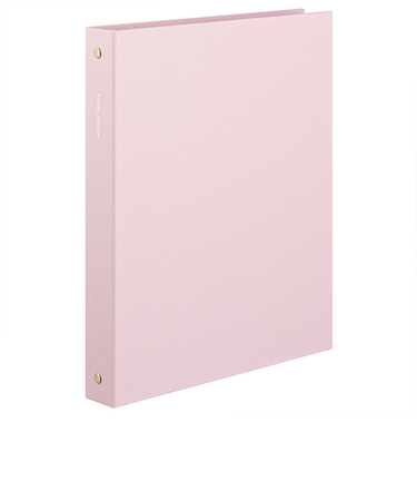 ハンズオリジナル　リングアルバム　A4　ペールピンク