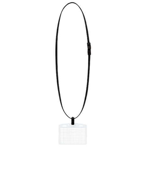 コクヨ（KOKUYO）　名札セット　ソフト　名刺　ナフ－S180ND　黒