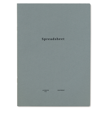 ラコニック（LACONIC）　スタイルノート　Spreadsheet　LGF08