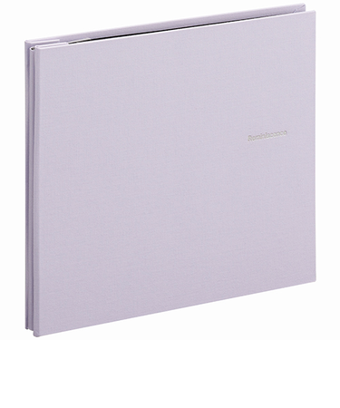 セキセイ　レミニッセンス　フリーアルバム　ドット糊黒台紙　XP－4708　ライトパープル
