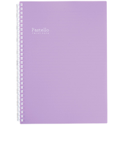 リヒトラブ（LIHIT　LAB.）　パステロ　ツイストノート　B5　パープル　N1908－10