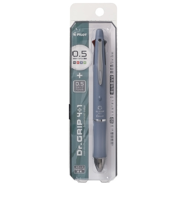パイロット（PILOT）　ドクターグリップ4+1　ボタニカルカラー　0.5mm　PBH41DG155AL　アジサイブルー