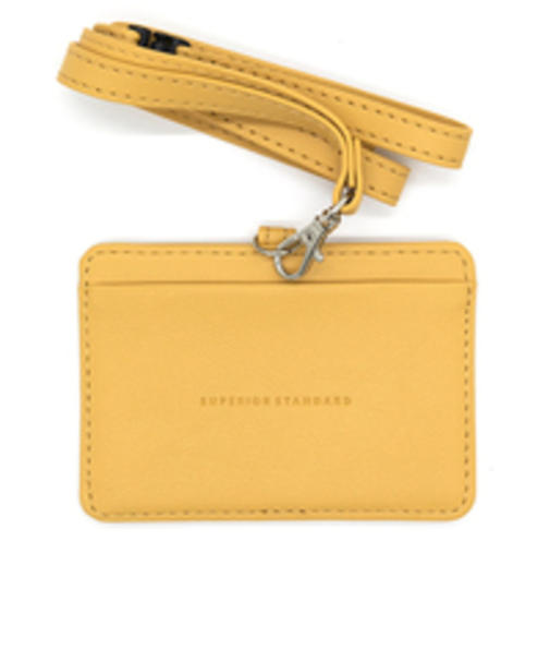 ラダイト（Luddite）　IDホルダー　Superior　Standard　マスタード　LDKS－ID－13