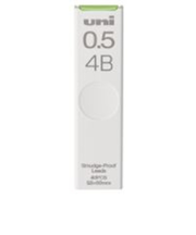 三菱鉛筆　ユニ　シャープ替芯　0.5mm　4B　ULS05404B