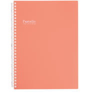 リヒトラブ パステロ ツイストノート B5 レッド N1908-3